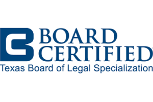 Board Certified - Texas Board of Legal Specialization - Badge